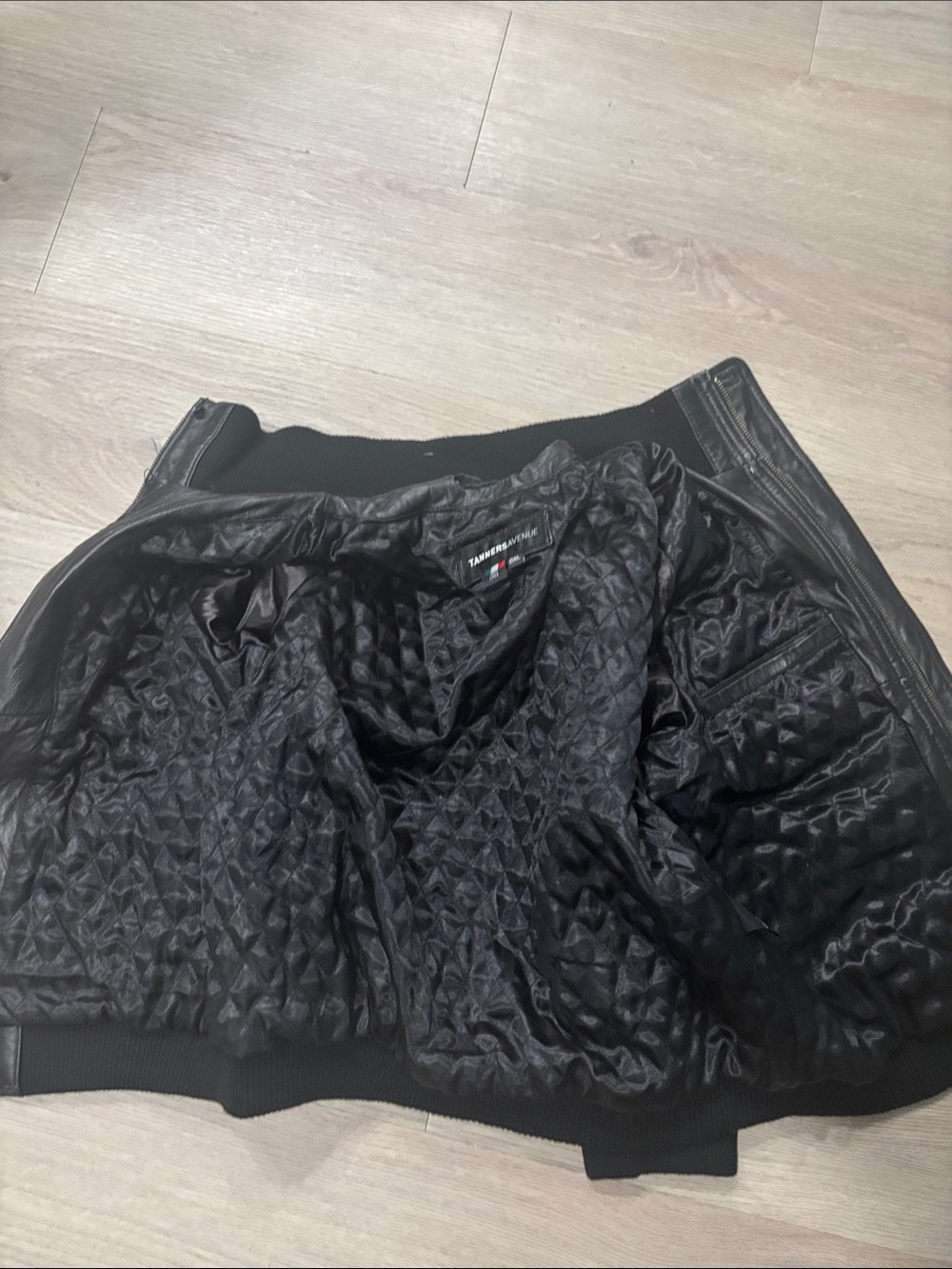 Kids Black Quilted-Lined Jean Jacket
